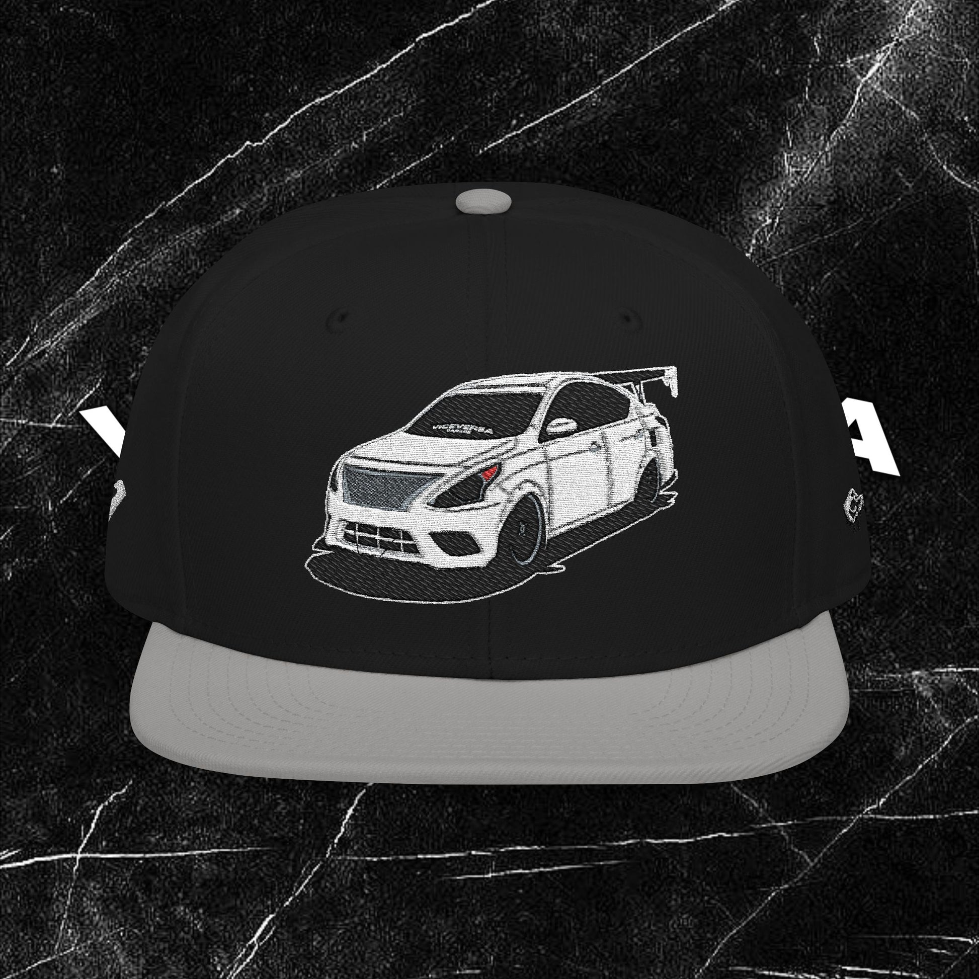 Embroidered Diamond Versa Snapback