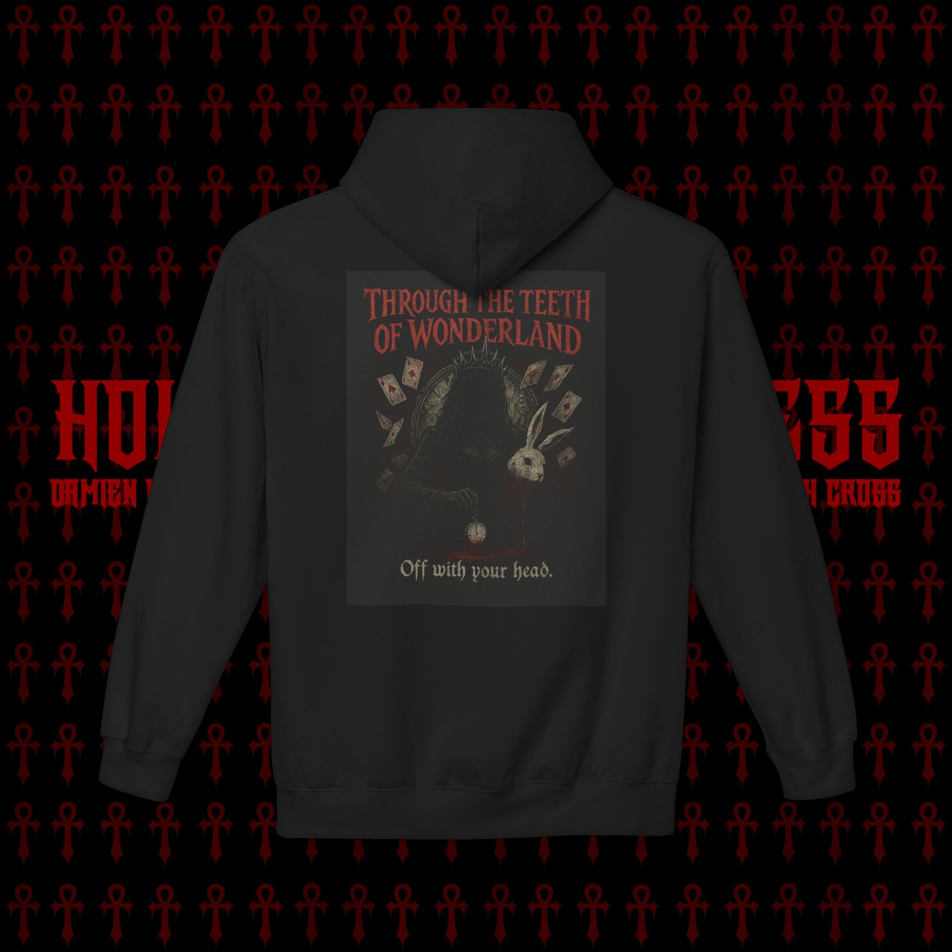 Through the Teeth of Wonderland Hoodie