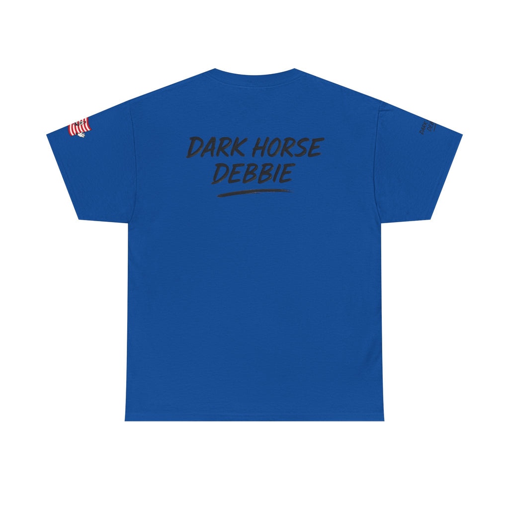 Dark Horse Debbie Patriotic Car Enthusiast Tee - Perfect for Independence Day, Gift for Dad, Car Show, Track Day, Summer Style