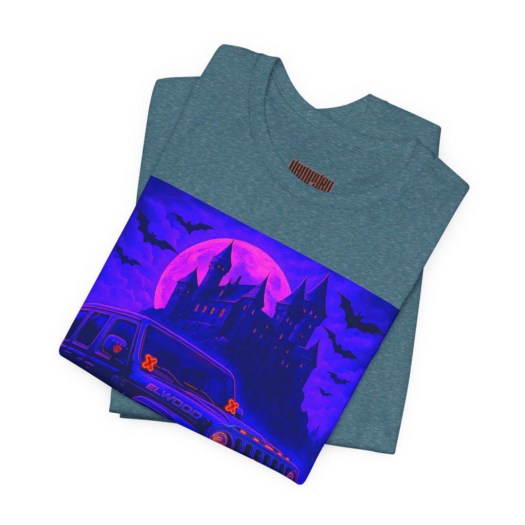 Elwood Jeep Adventure Tee - Perfect for Halloween, Road Trips, Outdoor Enthusiasts, Gift for Him or Her, Jeep Lovers, Casual Style