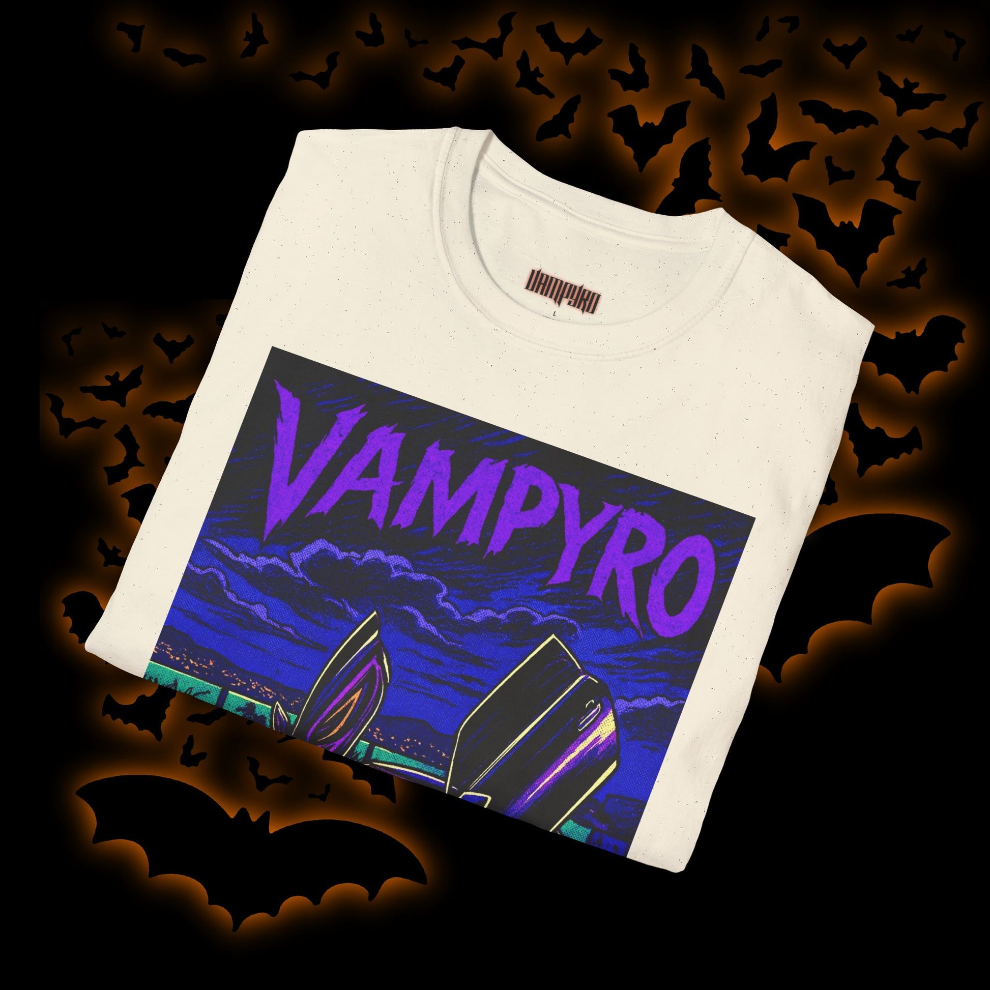 Vampyro Camaro Collectors T-Shirt, Graphic Tee for Car Lovers, Unisex T-Shirt, Retro Car Apparel, Gift for Auto Enthusiasts