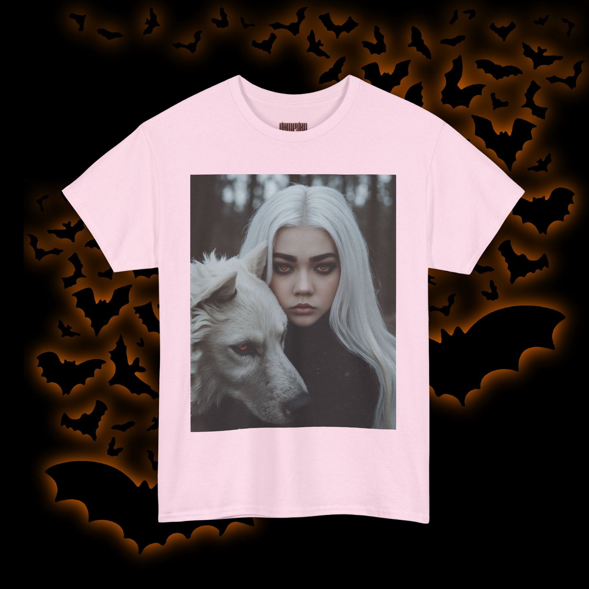 Vampyro Crimson Autographed Tee, Unisex Graphic T-Shirt, Boho Fashion, Animal Lover Gift, Unique Statement Apparel, Gift for Nature Enthusiasts