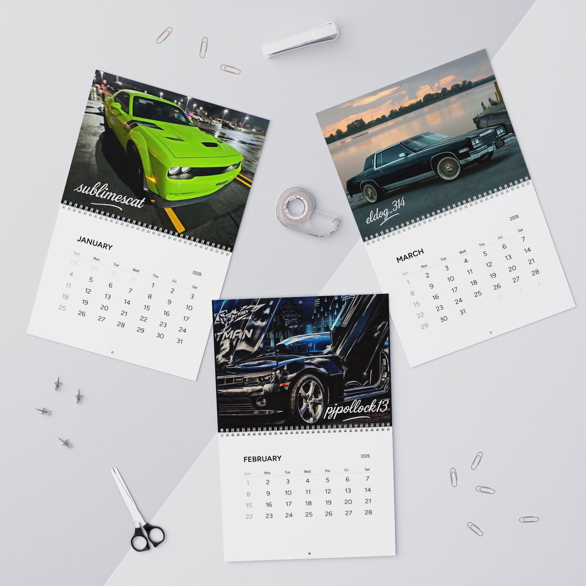 Street Royalty 2026 Wall Calendar Edition TWO