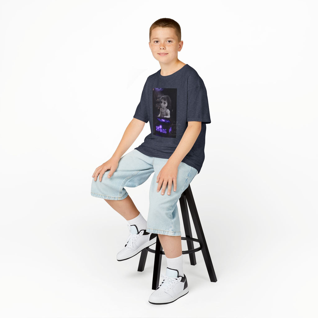 Vampyro Crimson – Haunted Music Box Kids Gothic Horror T-Shirt