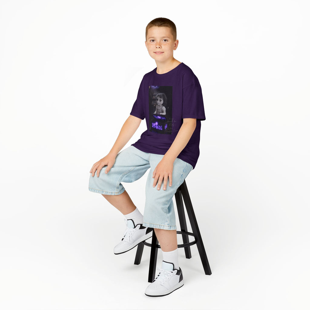 Vampyro Crimson – Haunted Music Box Kids Gothic Horror T-Shirt