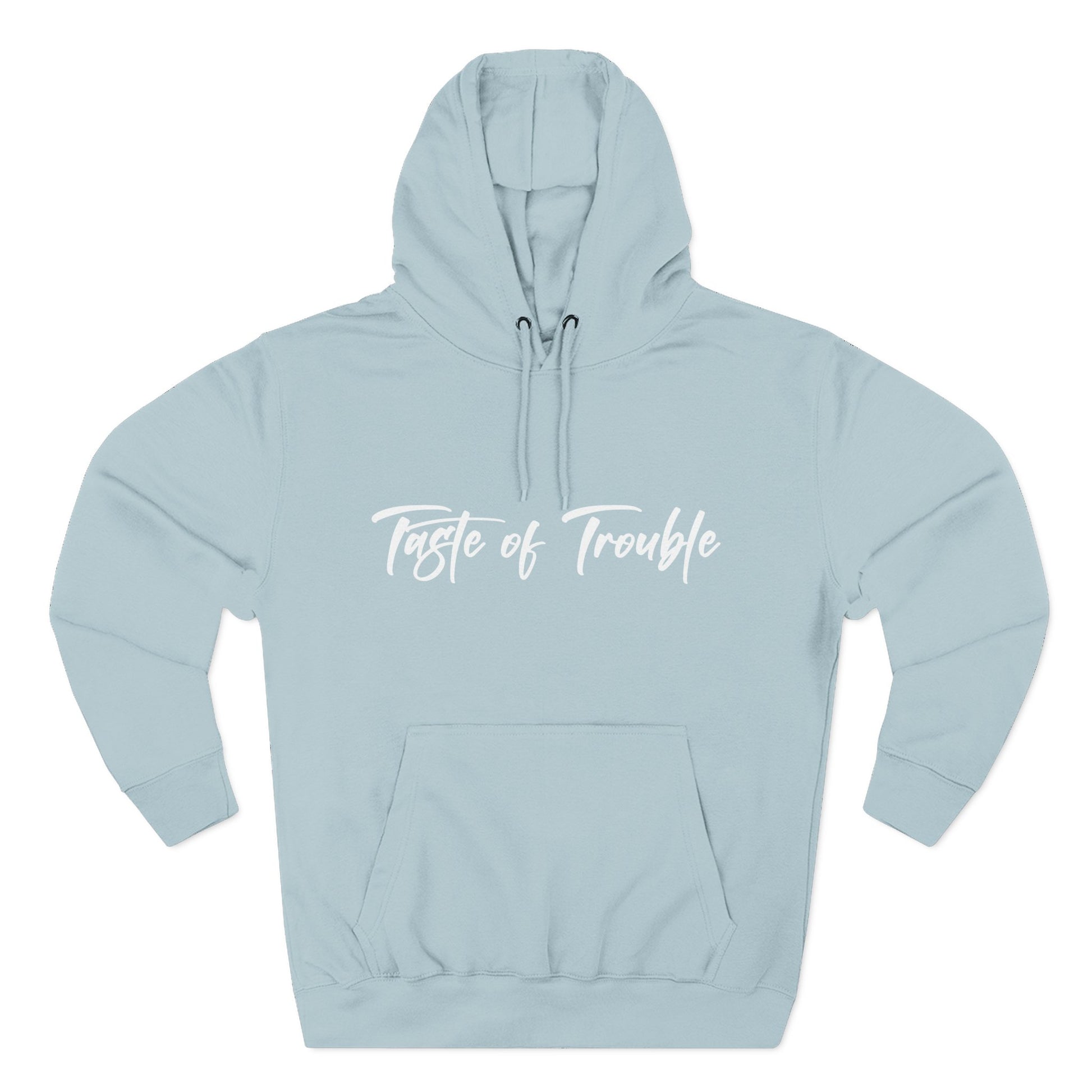 Taste of Trouble Fleece Pullover, Cozy Gift for Women, Casual Wear, Motivational Apparel, Holiday Gift