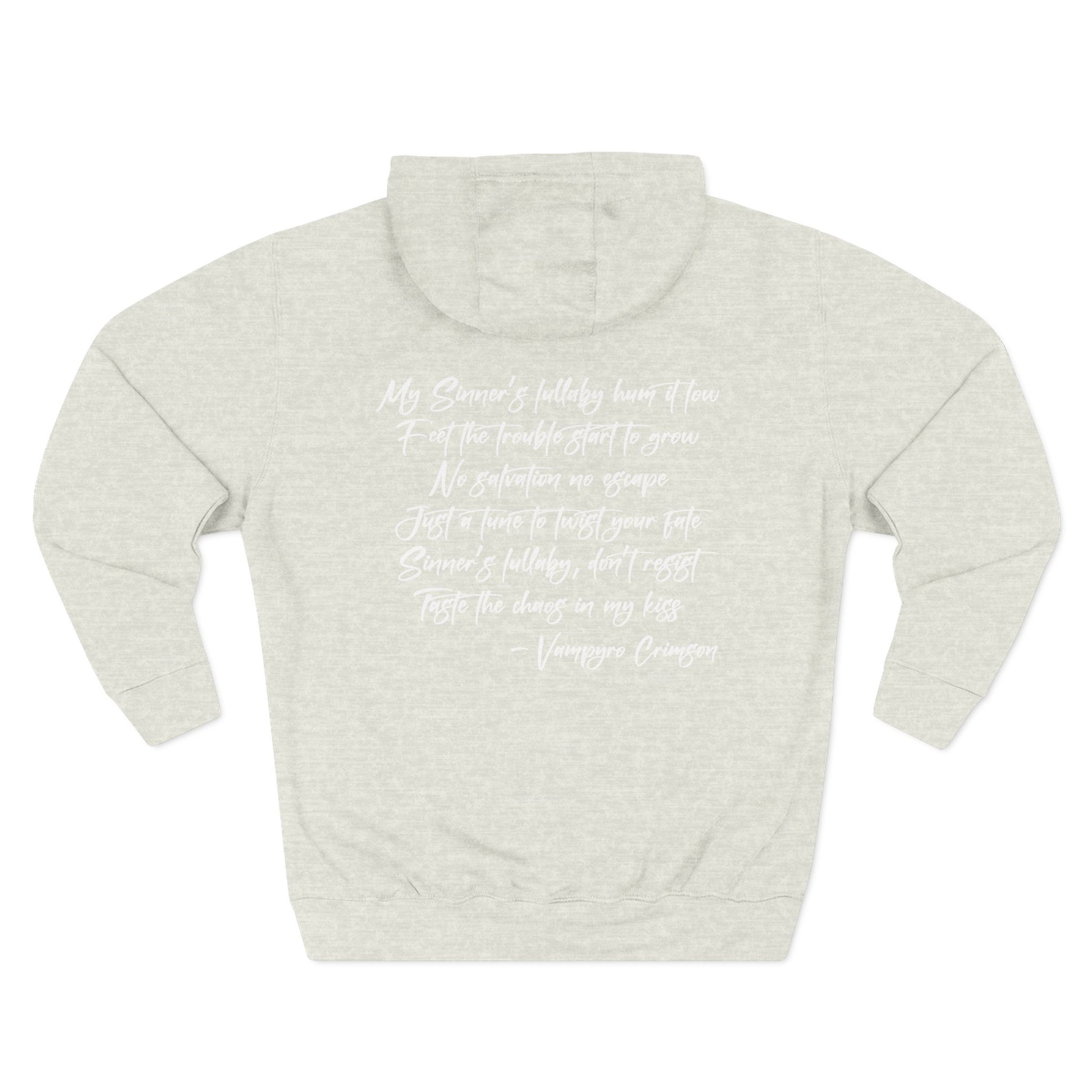 Taste of Trouble Fleece Pullover, Cozy Gift for Women, Casual Wear, Motivational Apparel, Holiday Gift