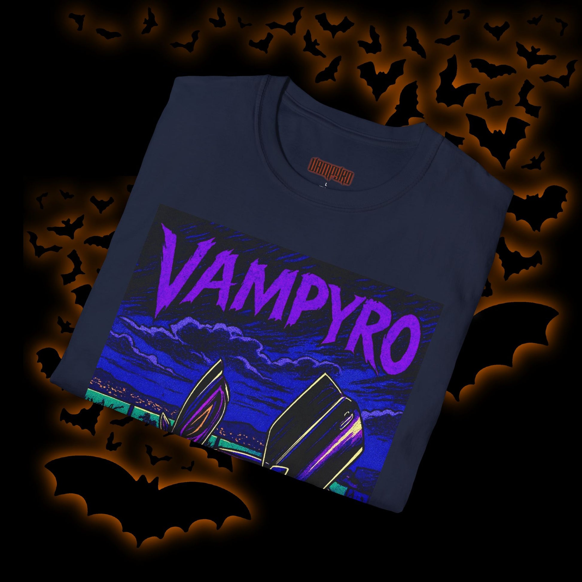 Vampyro Camaro Collectors T-Shirt, Graphic Tee for Car Lovers, Unisex T-Shirt, Retro Car Apparel, Gift for Auto Enthusiasts