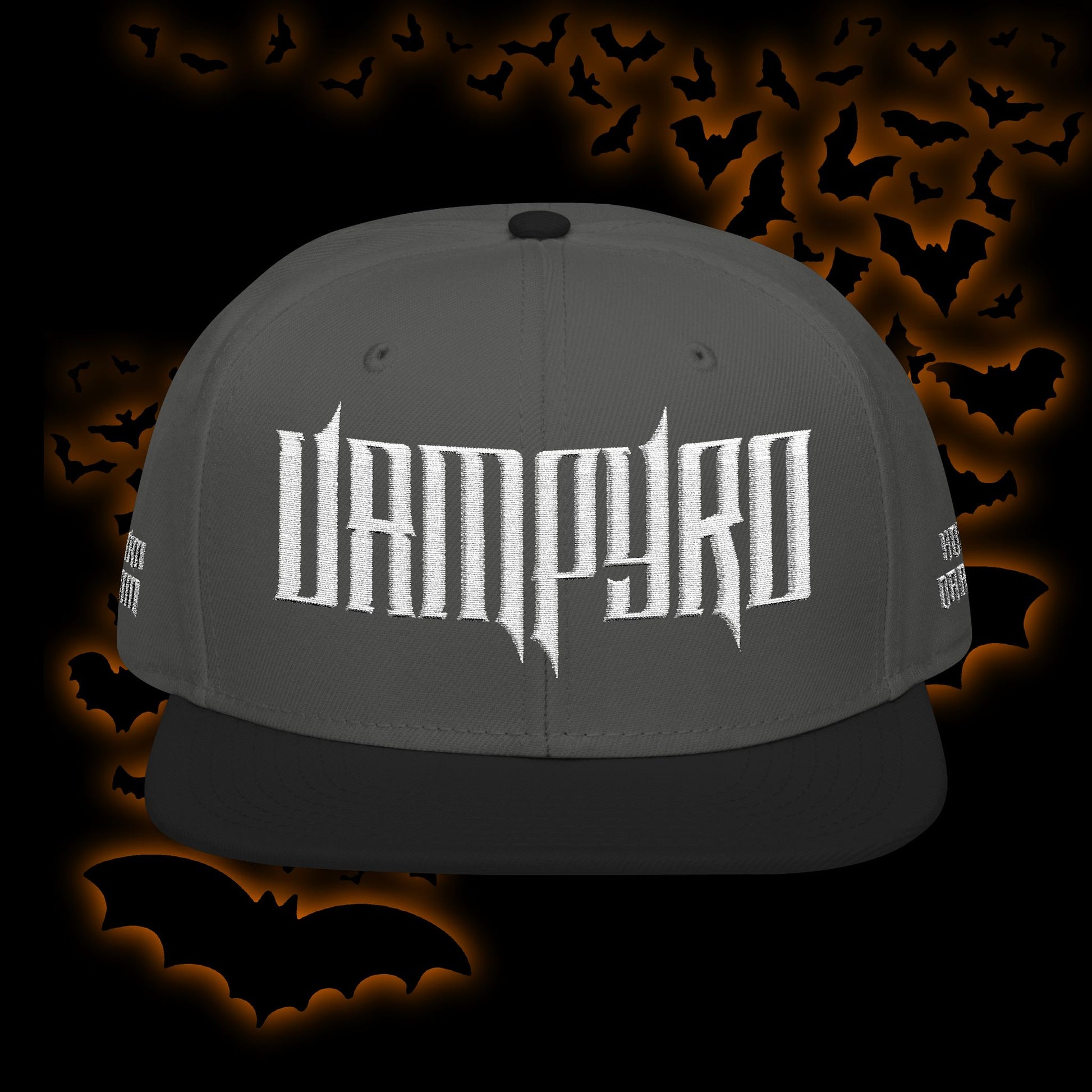 Vampyro Crimson Embroidered Snapback Hat