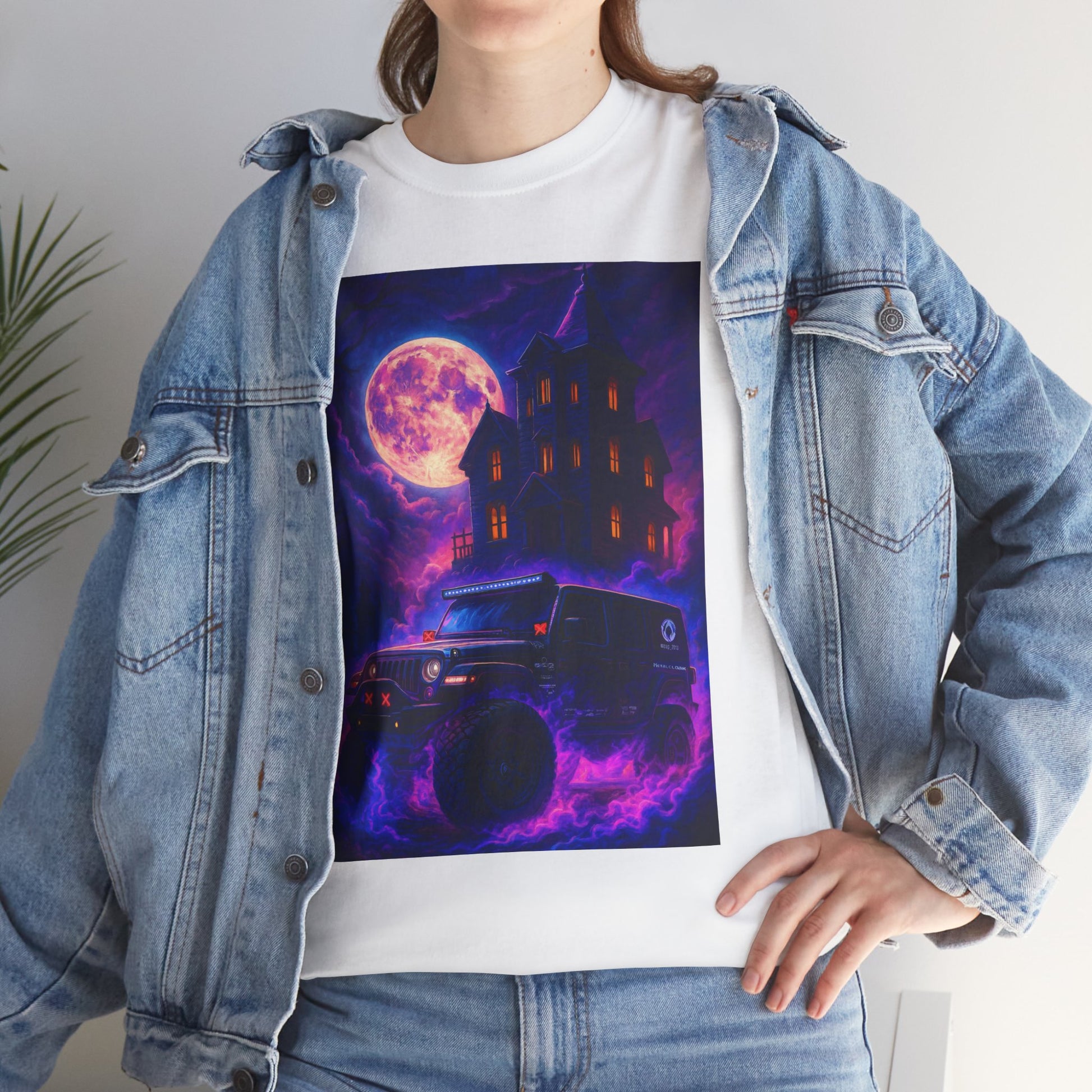 Pap Jeep Enthusiast Heavy Cotton Tee with Haunted Design | Ideal for Halloween, Casual Wear, Gift for Ghost Lovers, Fun Parties, Unique Wardrobe [...]