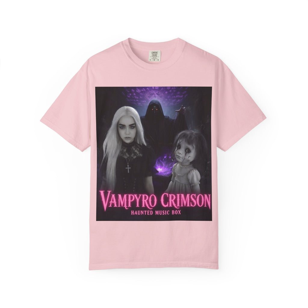 Vampyro Crimson Haunted Music Box T-Shirt