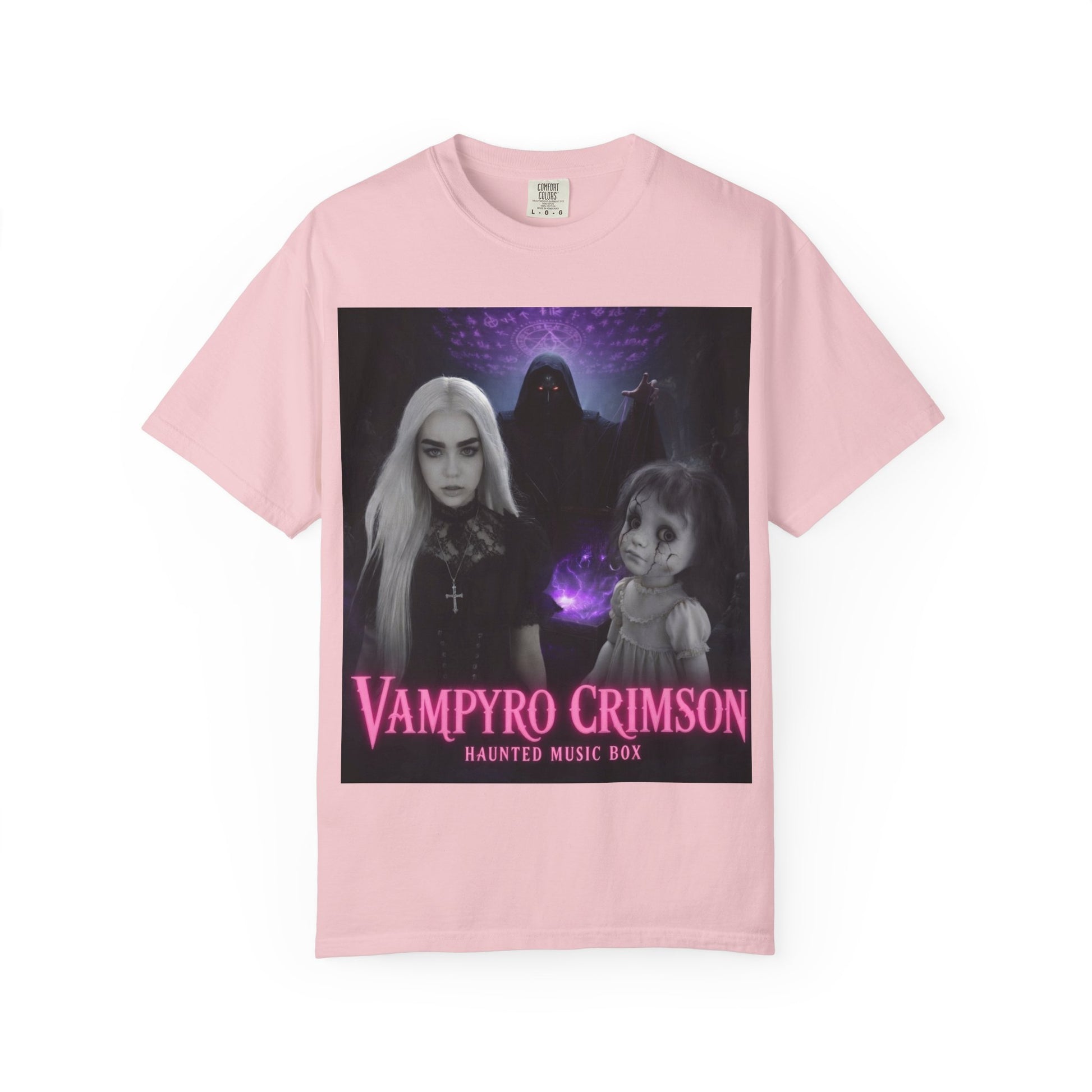 Vampyro Crimson Haunted Music Box #1 T-Shirt