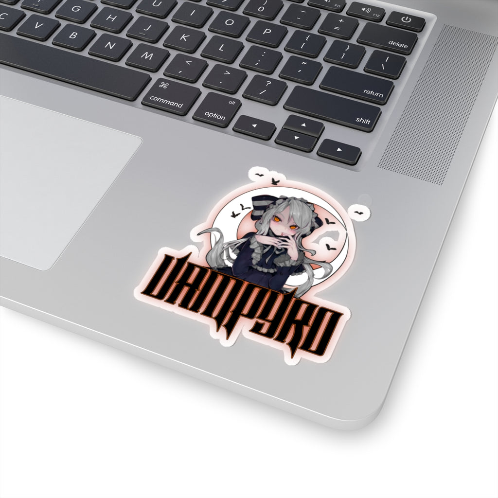 Vampyro Crimson Original Kiss-Cut Stickers | Aesthetic Laptop/Water Bottle Decals, Gothic Decor, Anime Lover Gifts, Unique Wall Art