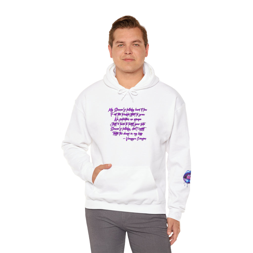 Taste of Trouble Inspirational Hoodie for Creative Souls, Motivational Sweatshirt, Unisex Heavy Blend, Modern Casual Wear, Gift for Artists, Trendy [...]