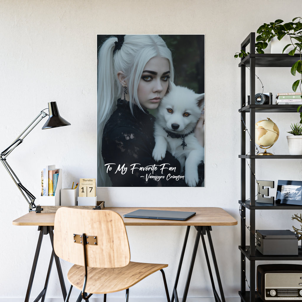 Vampyro Crimson Digitally Autographed Poster