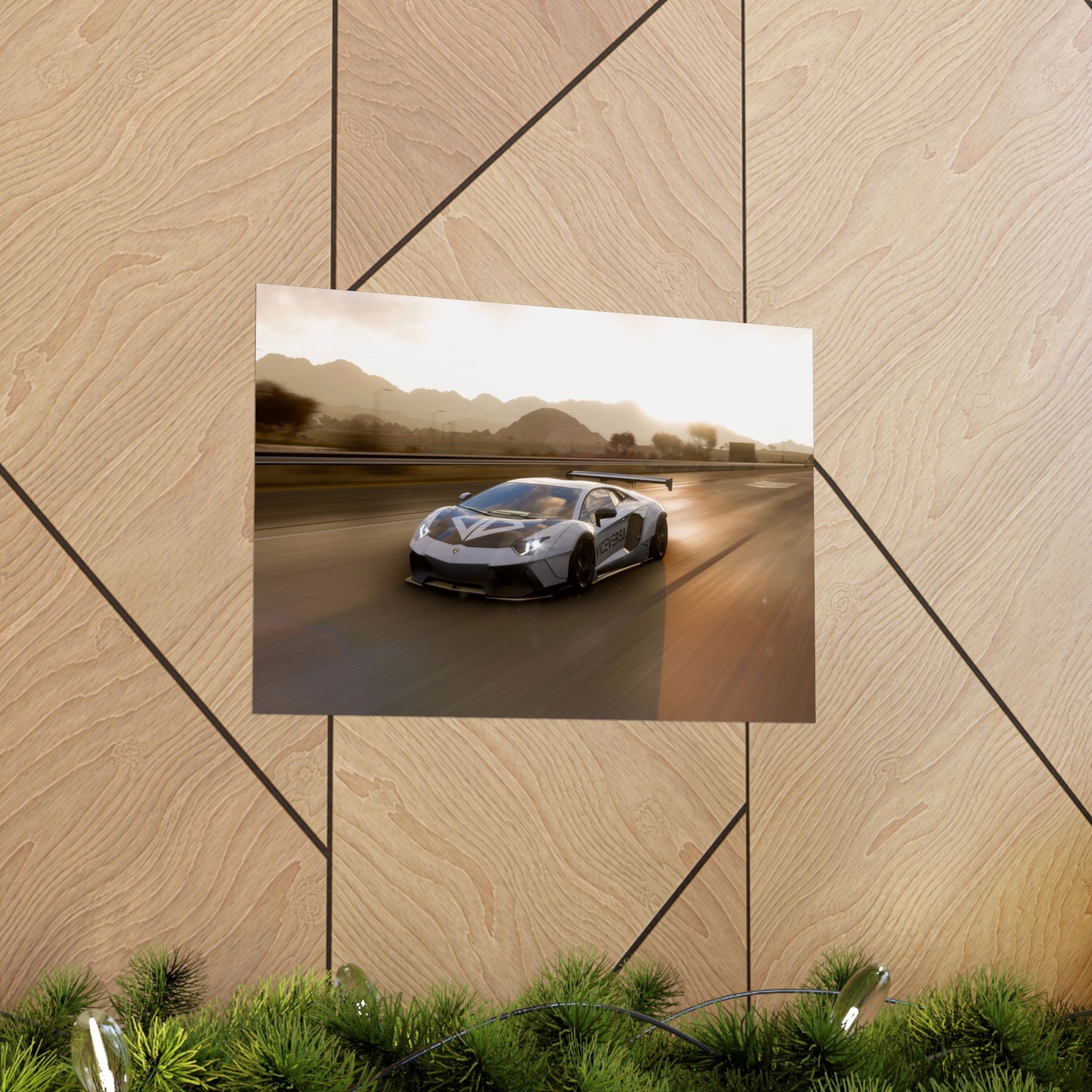 ViceVersa Garage Aventador Poster