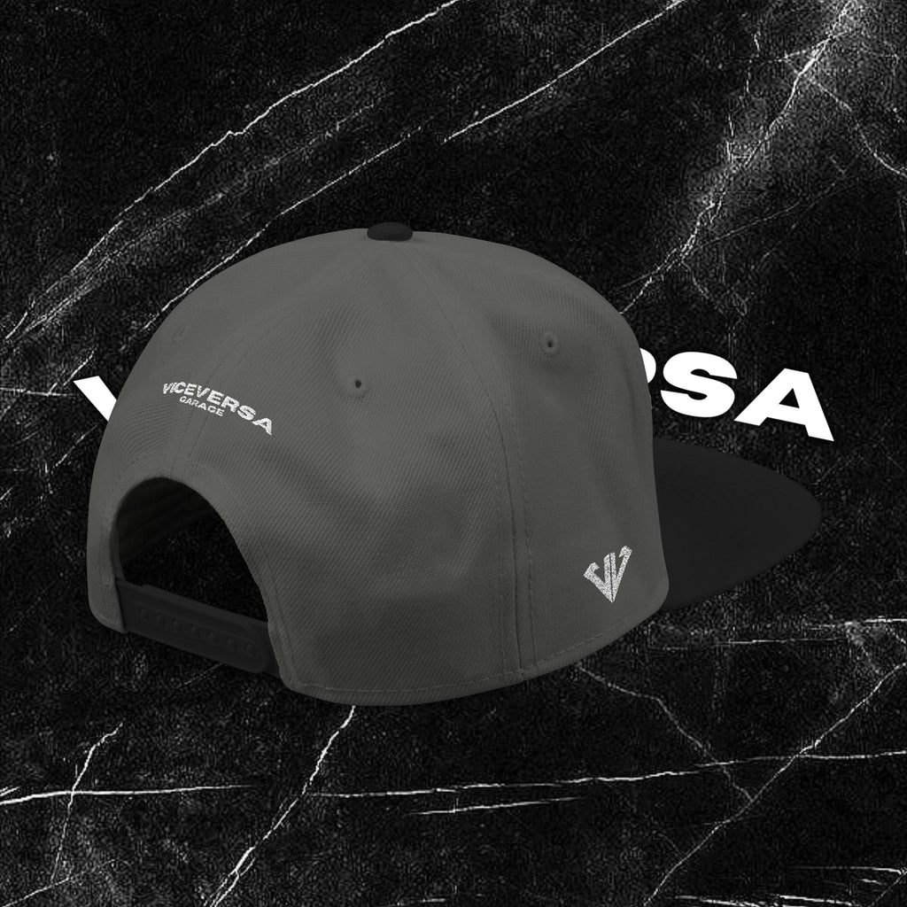Embroidered Diamond Versa Snapback