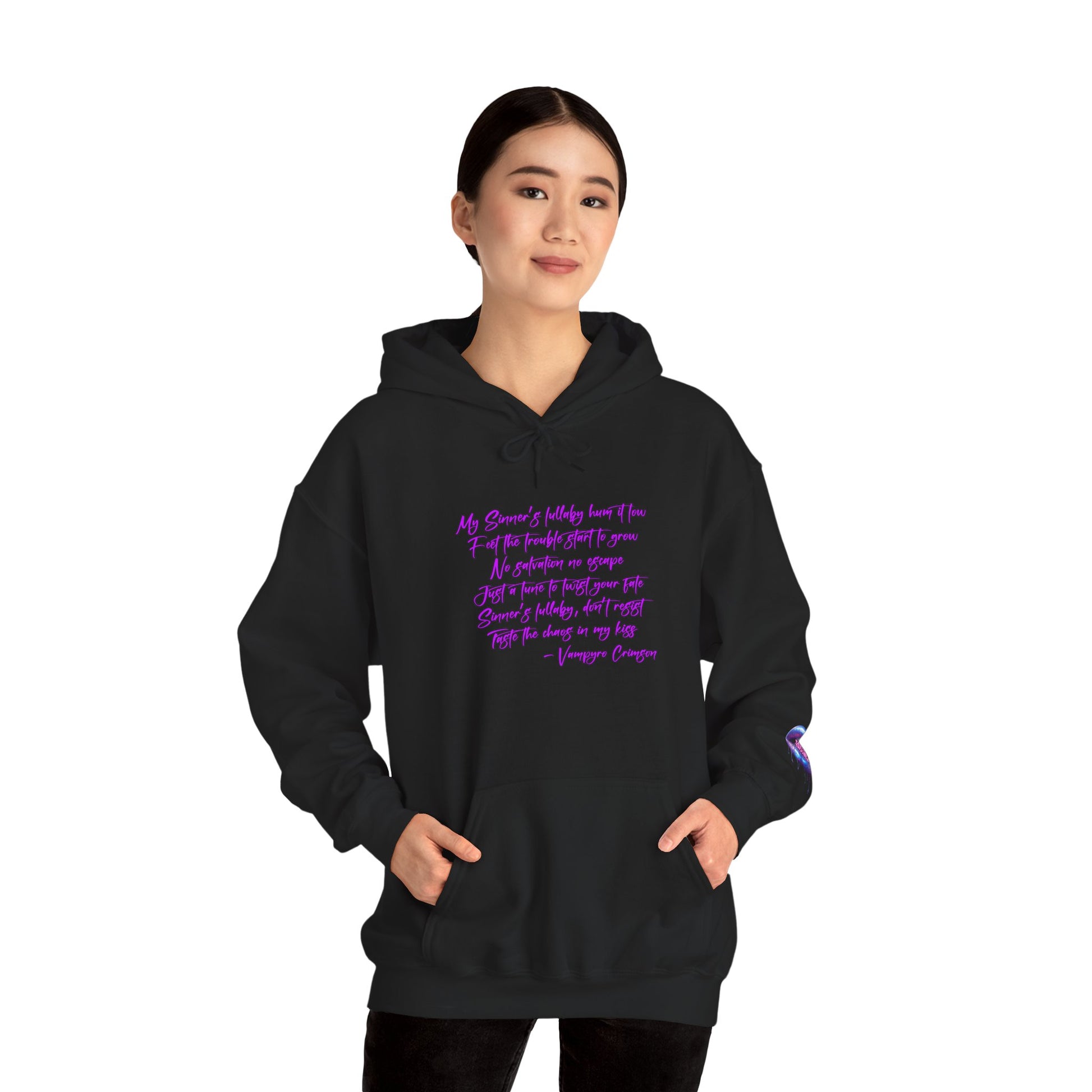 Taste of Trouble Inspirational Hoodie for Creative Souls, Motivational Sweatshirt, Unisex Heavy Blend, Modern Casual Wear, Gift for Artists, Trendy [...]