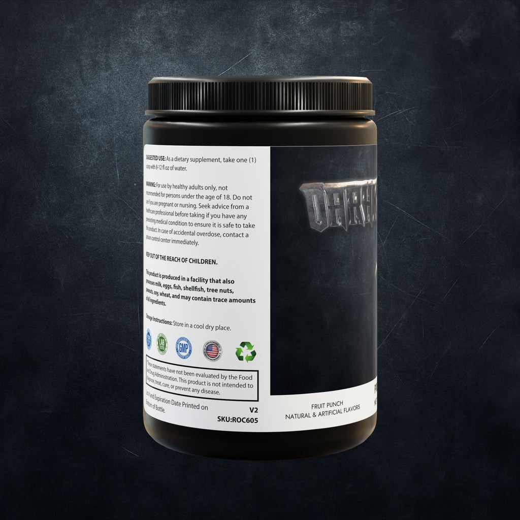 Darhk Energy Fruit Punch Pre-Workout Supplement