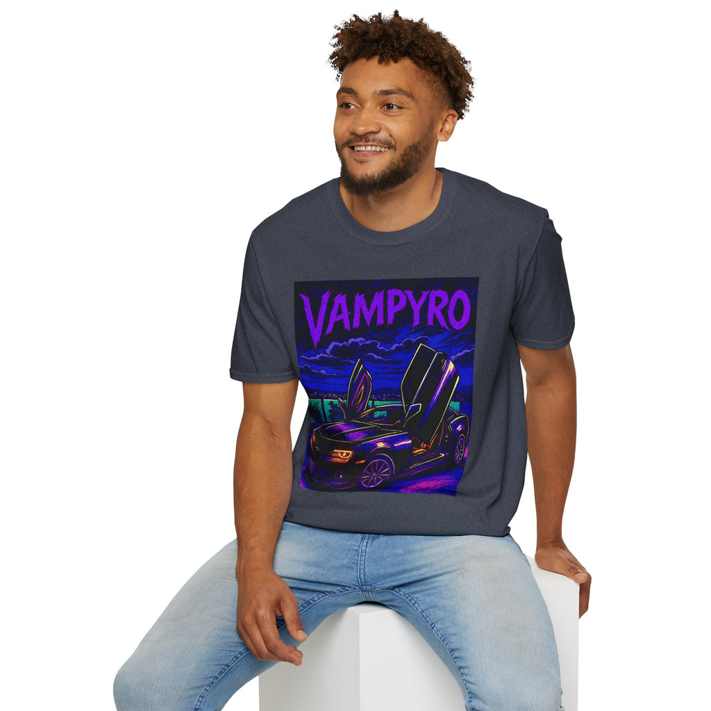 Vampyro Camaro Collectors T-Shirt, Graphic Tee for Car Lovers, Unisex T-Shirt, Retro Car Apparel, Gift for Auto Enthusiasts