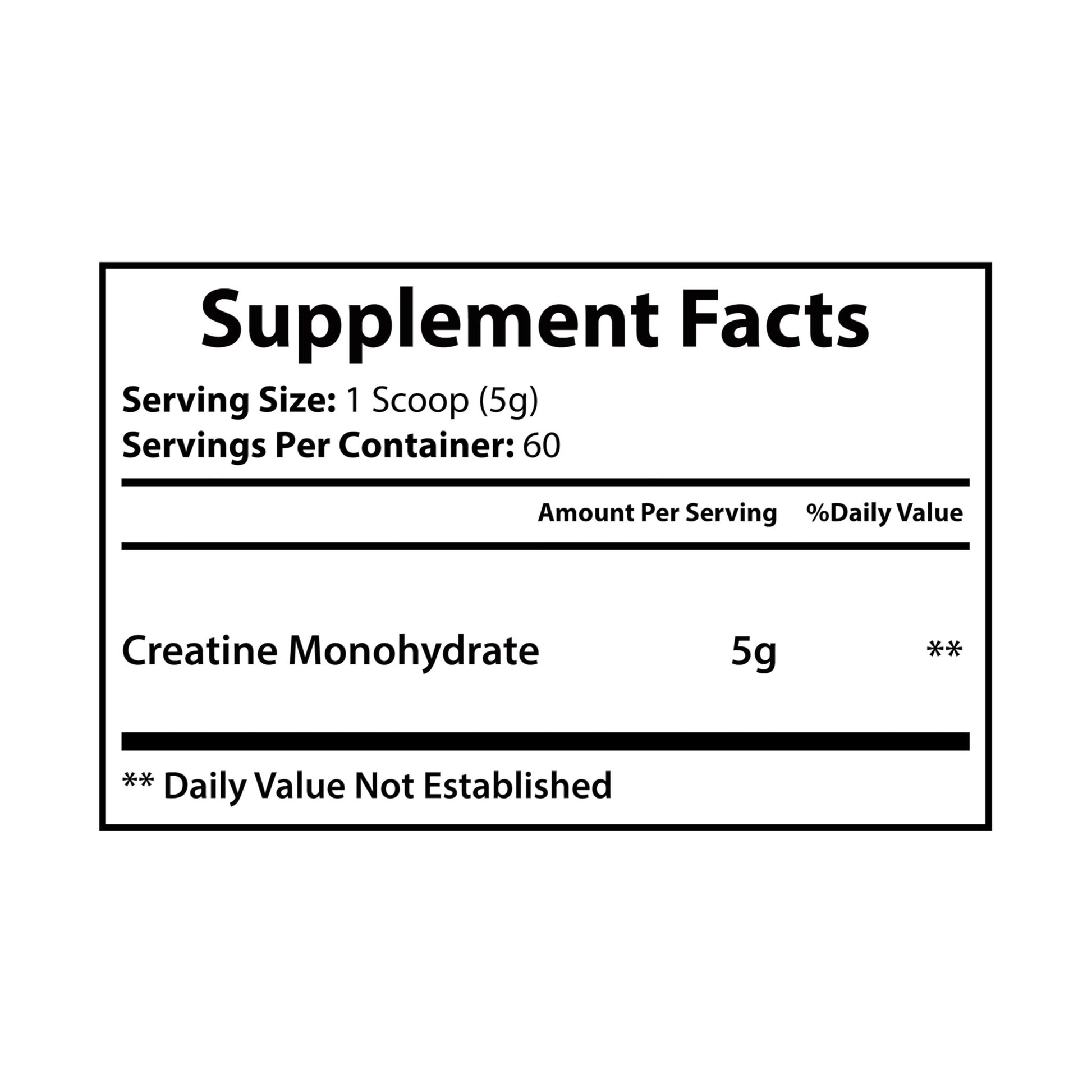 Darhk Energy Creatine Supplement
