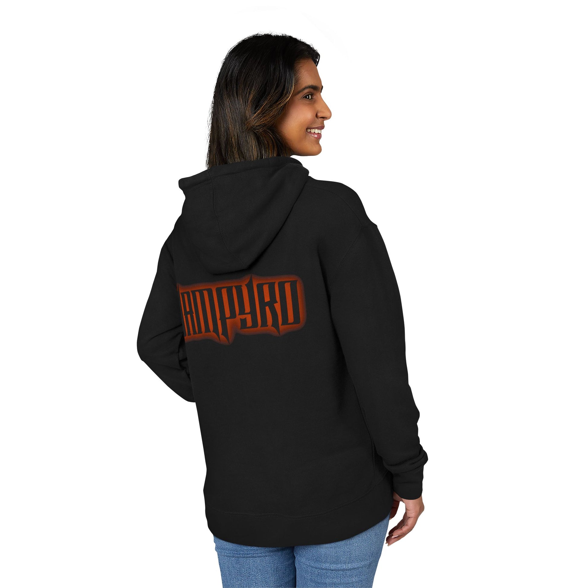 Vampyro Crimson Unisex French Terry Hoodie | Cozy Fall Fashion, Gothic Gift, Music Lover Apparel, Casual Wear, Halloween Decor