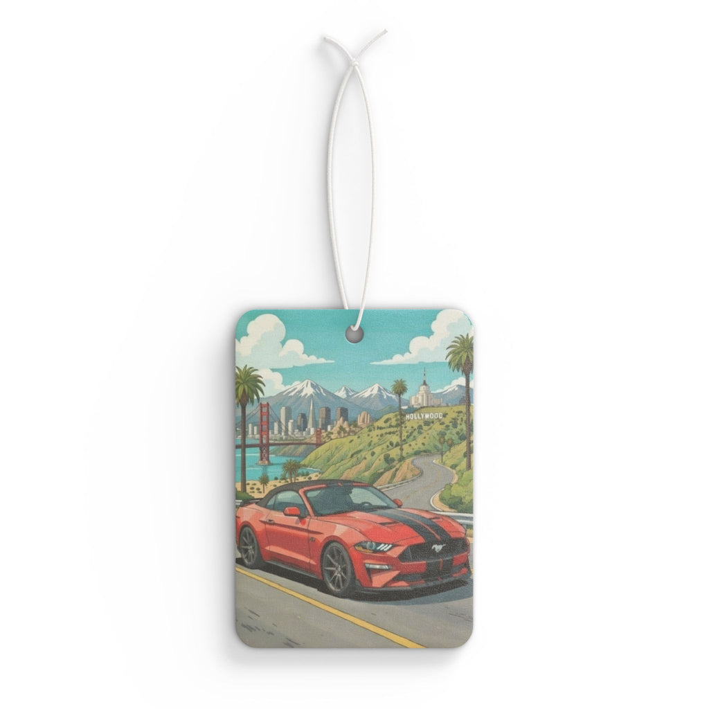 Mr. Troube Car Air Freshener — Coastal Drive Scent Tag
