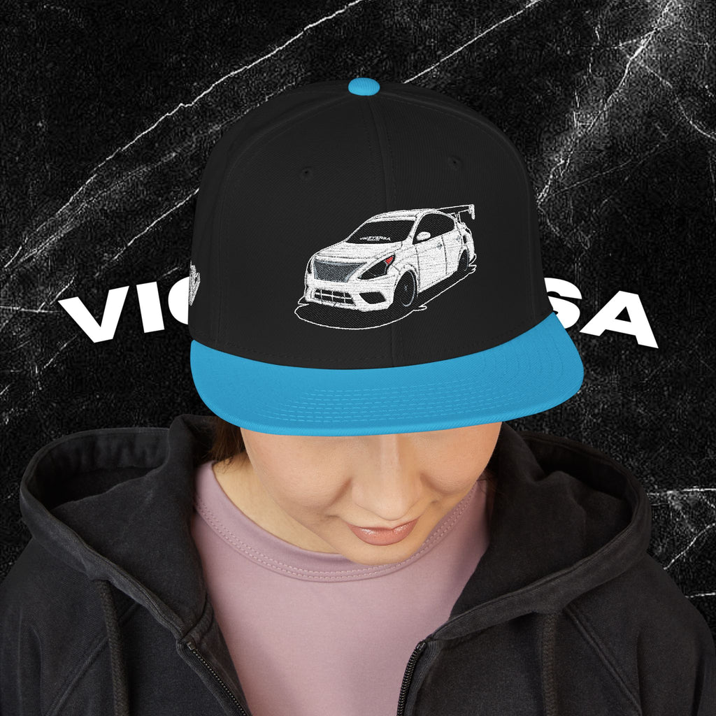 Embroidered Diamond Versa Snapback