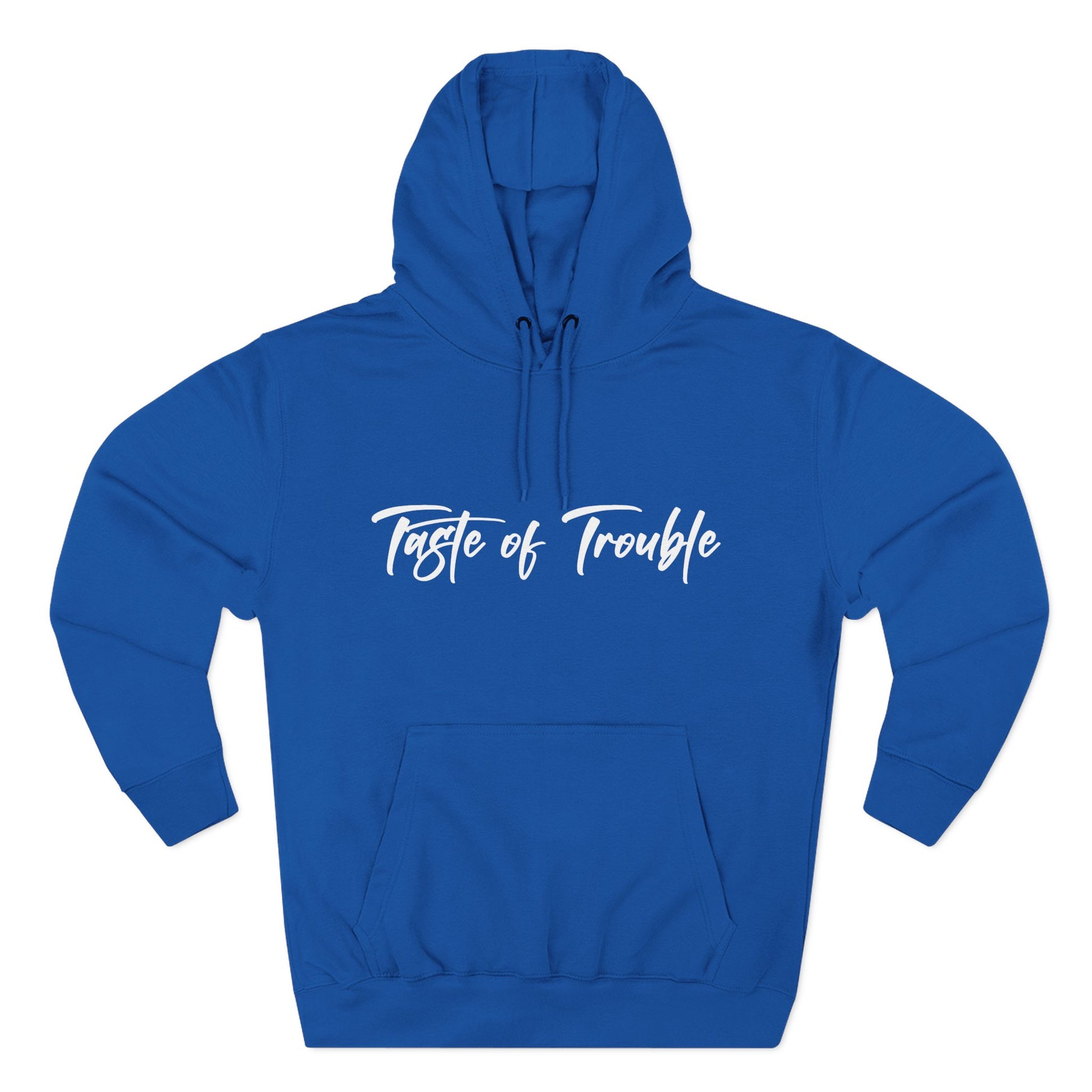 Taste of Trouble Fleece Pullover, Cozy Gift for Women, Casual Wear, Motivational Apparel, Holiday Gift