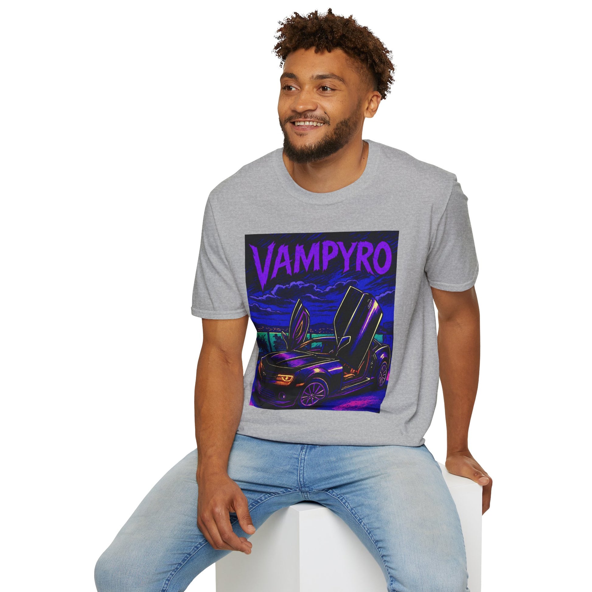 Vampyro Camaro Collectors T-Shirt, Graphic Tee for Car Lovers, Unisex T-Shirt, Retro Car Apparel, Gift for Auto Enthusiasts