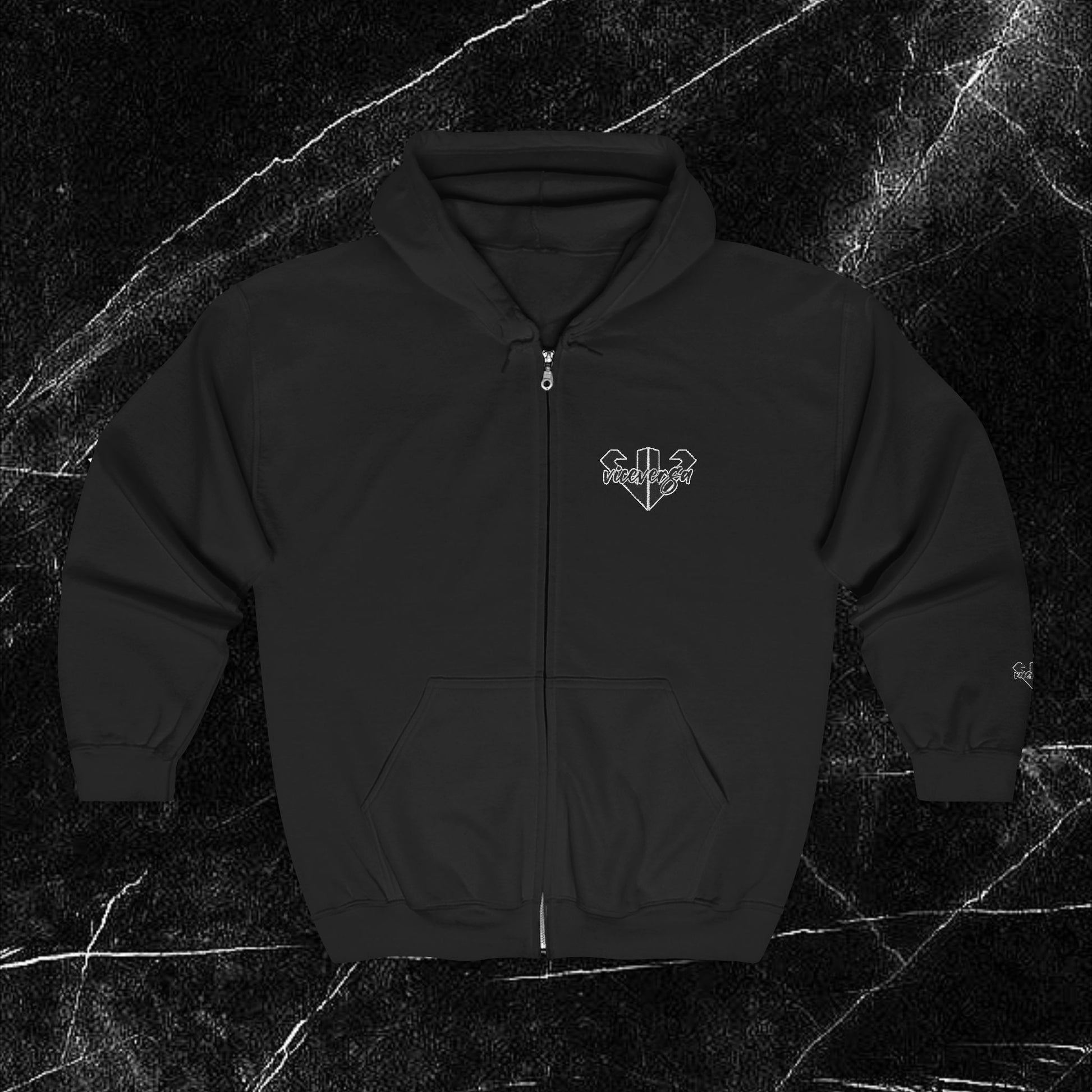 Graffiti ViceVersa Garage Zip Hoodie