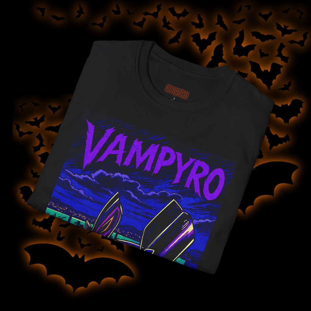 Vampyro Camaro Collectors T-Shirt, Graphic Tee for Car Lovers, Unisex T-Shirt, Retro Car Apparel, Gift for Auto Enthusiasts