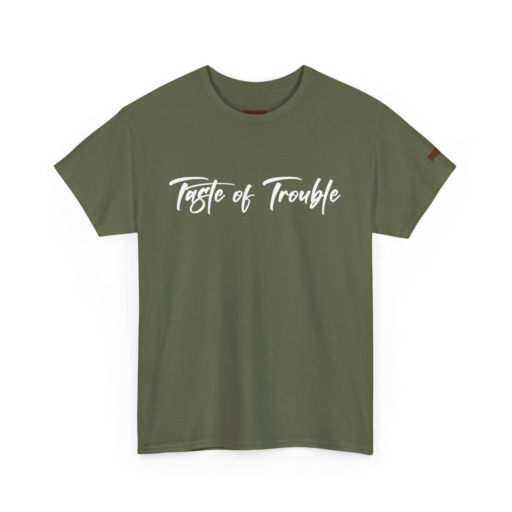 Taste of Trouble Vampyro Crimson Lyrics Unisex Heavy Cotton Tee - Casual Comfort, Everyday Wear, Gift for Friends, Stylish Casual Tee, Versatile Fashion