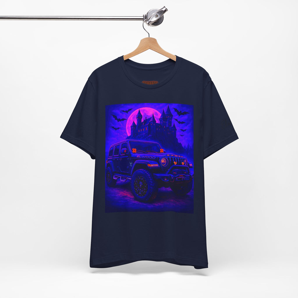 Elwood Jeep Adventure Tee - Perfect for Halloween, Road Trips, Outdoor Enthusiasts, Gift for Him or Her, Jeep Lovers, Casual Style