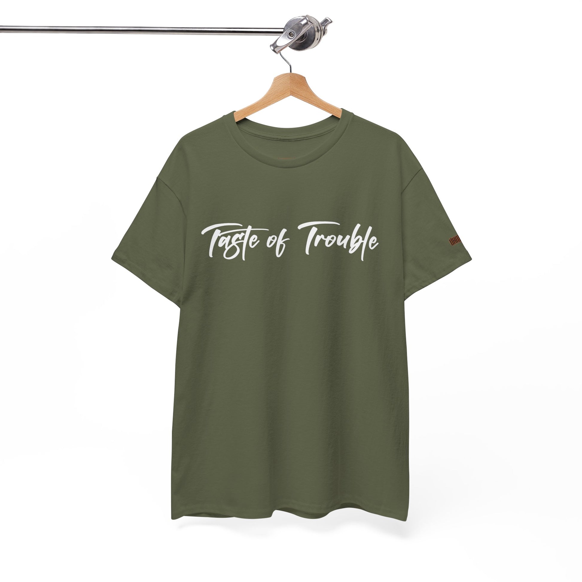Taste of Trouble Vampyro Crimson Lyrics Unisex Heavy Cotton Tee - Casual Comfort, Everyday Wear, Gift for Friends, Stylish Casual Tee, Versatile Fashion