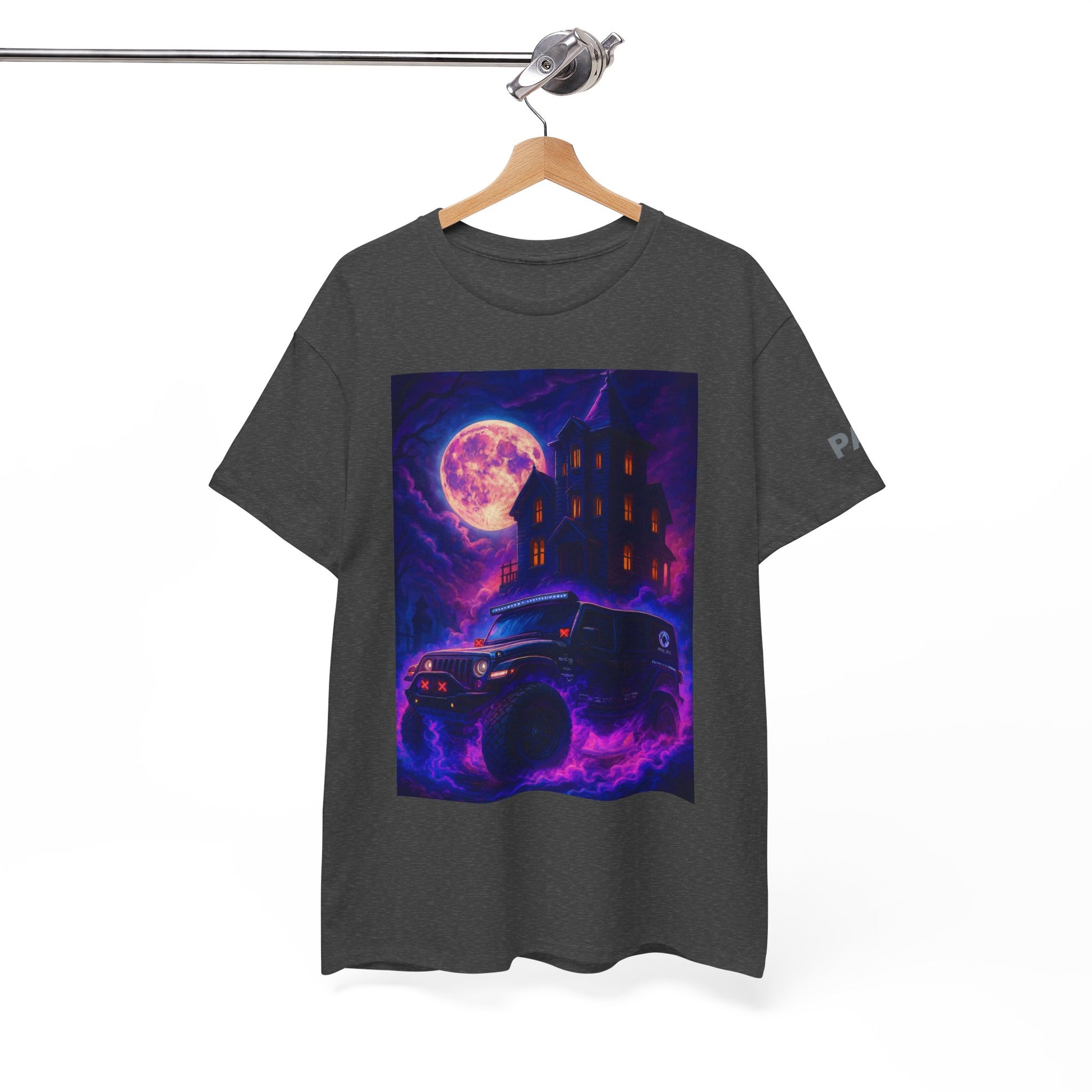 Pap Jeep Enthusiast Heavy Cotton Tee with Haunted Design | Ideal for Halloween, Casual Wear, Gift for Ghost Lovers, Fun Parties, Unique Wardrobe [...]