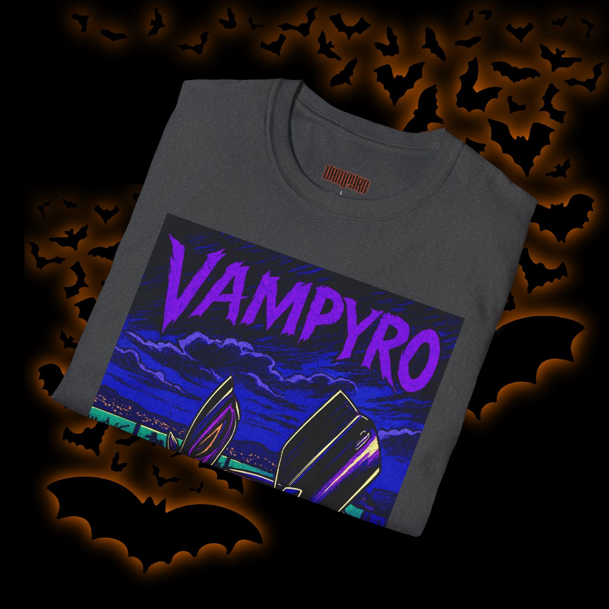 Vampyro Camaro Collectors T-Shirt, Graphic Tee for Car Lovers, Unisex T-Shirt, Retro Car Apparel, Gift for Auto Enthusiasts