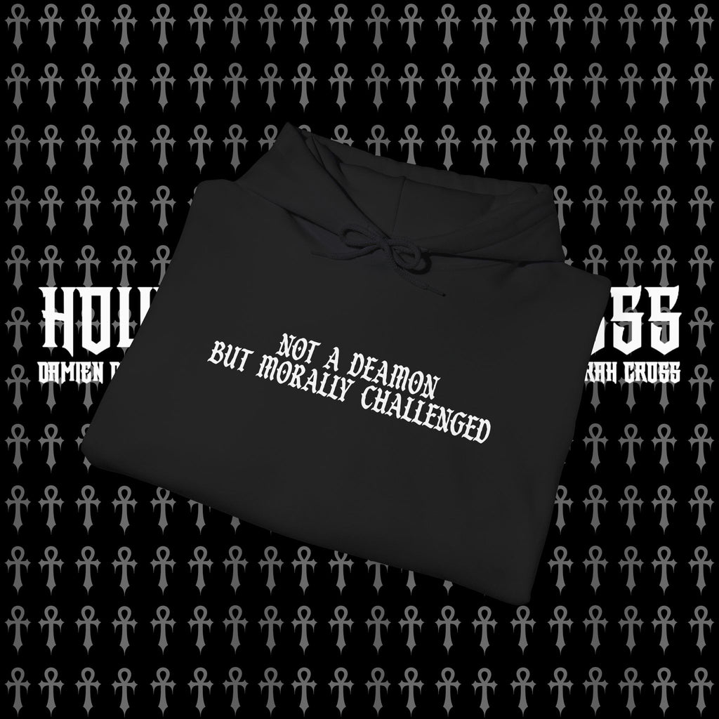 Not a Demon but Morally Challenged Hoodie