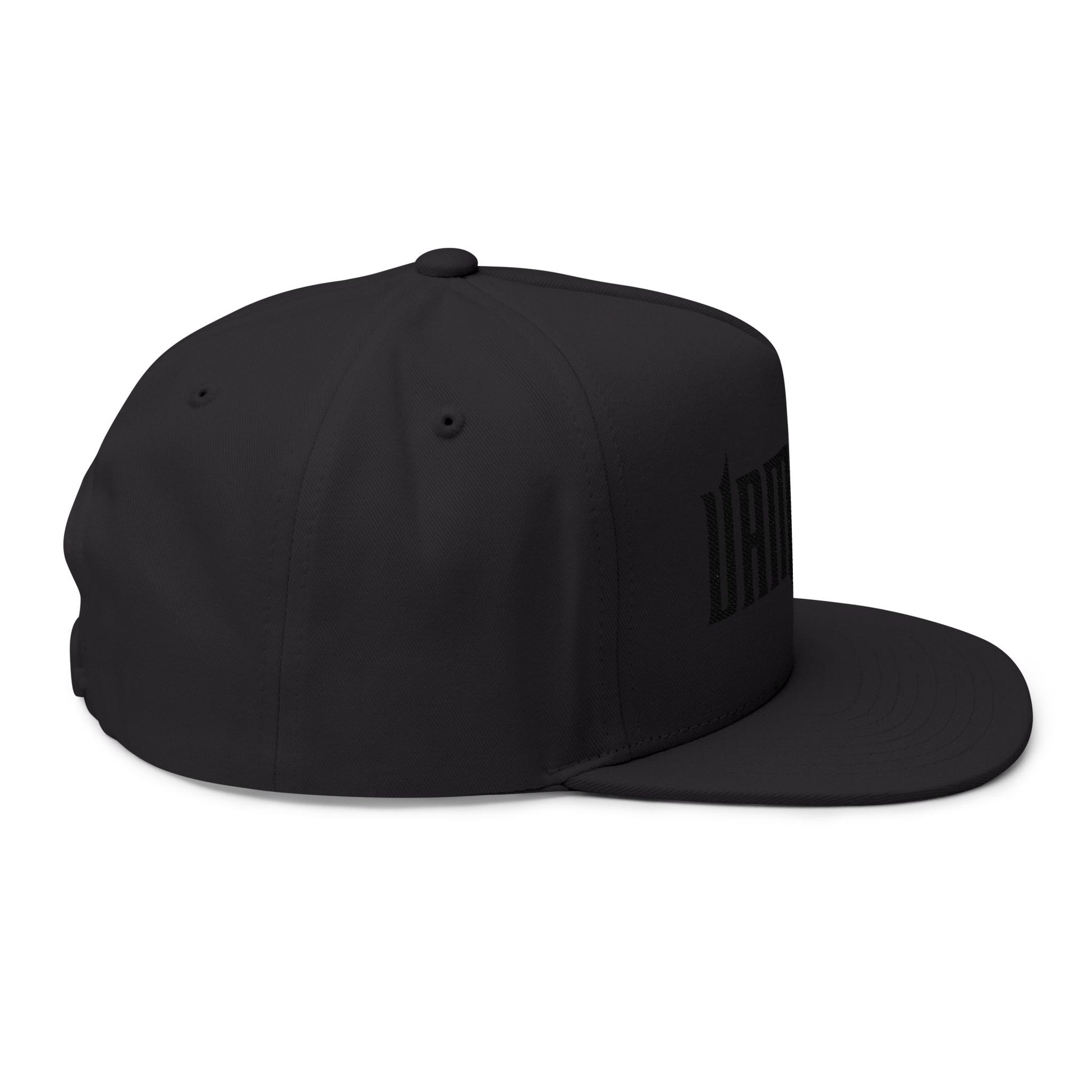 Vampyro Flat Bill Cap - Trendy Streetwear Hat for Urban Style, Perfect for Festivals, Outdoor Events, and Everyday Wear, Adjustable Cap