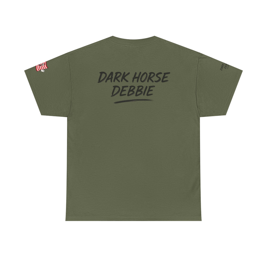 Dark Horse Debbie Patriotic Car Enthusiast Tee - Perfect for Independence Day, Gift for Dad, Car Show, Track Day, Summer Style