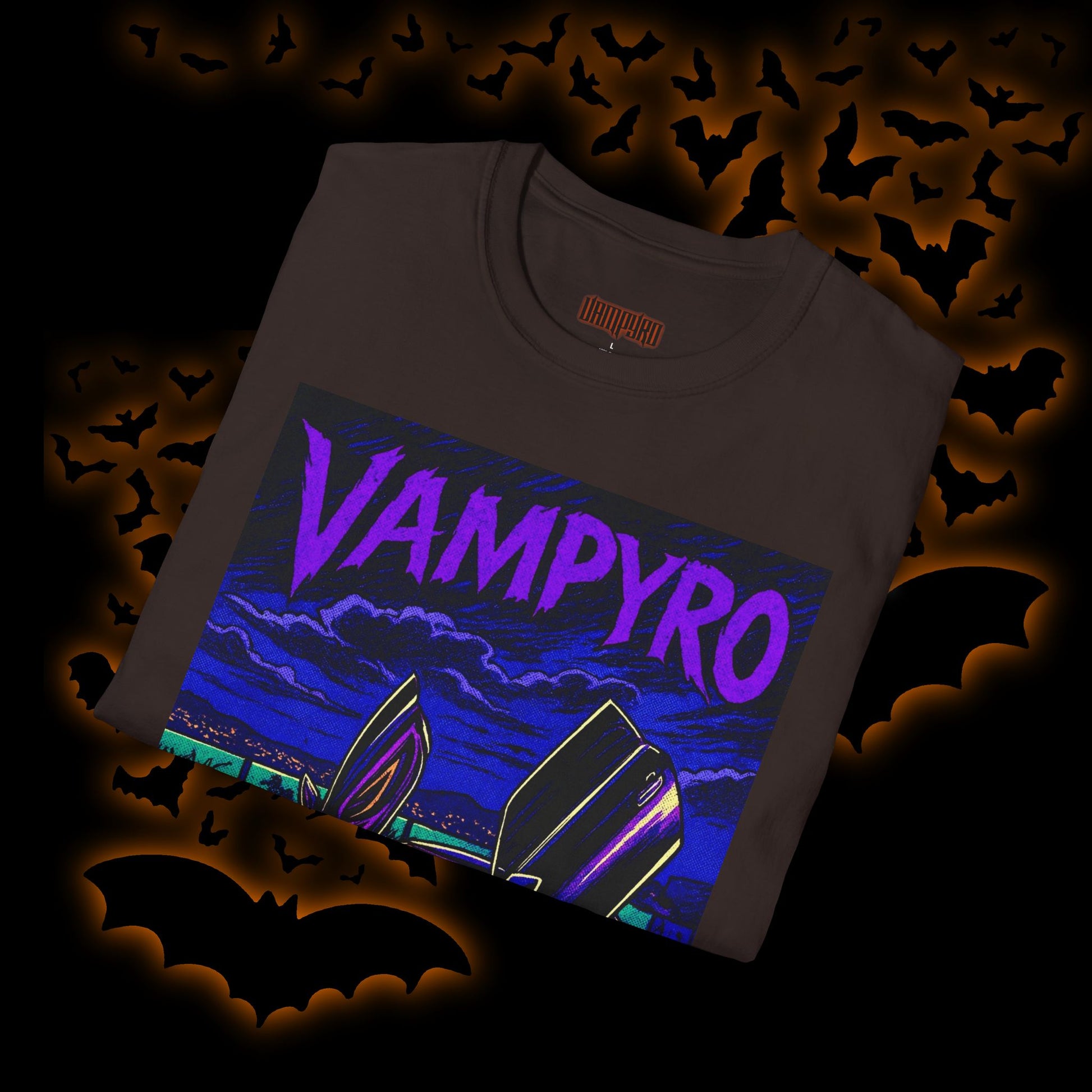 Vampyro Camaro Collectors T-Shirt, Graphic Tee for Car Lovers, Unisex T-Shirt, Retro Car Apparel, Gift for Auto Enthusiasts