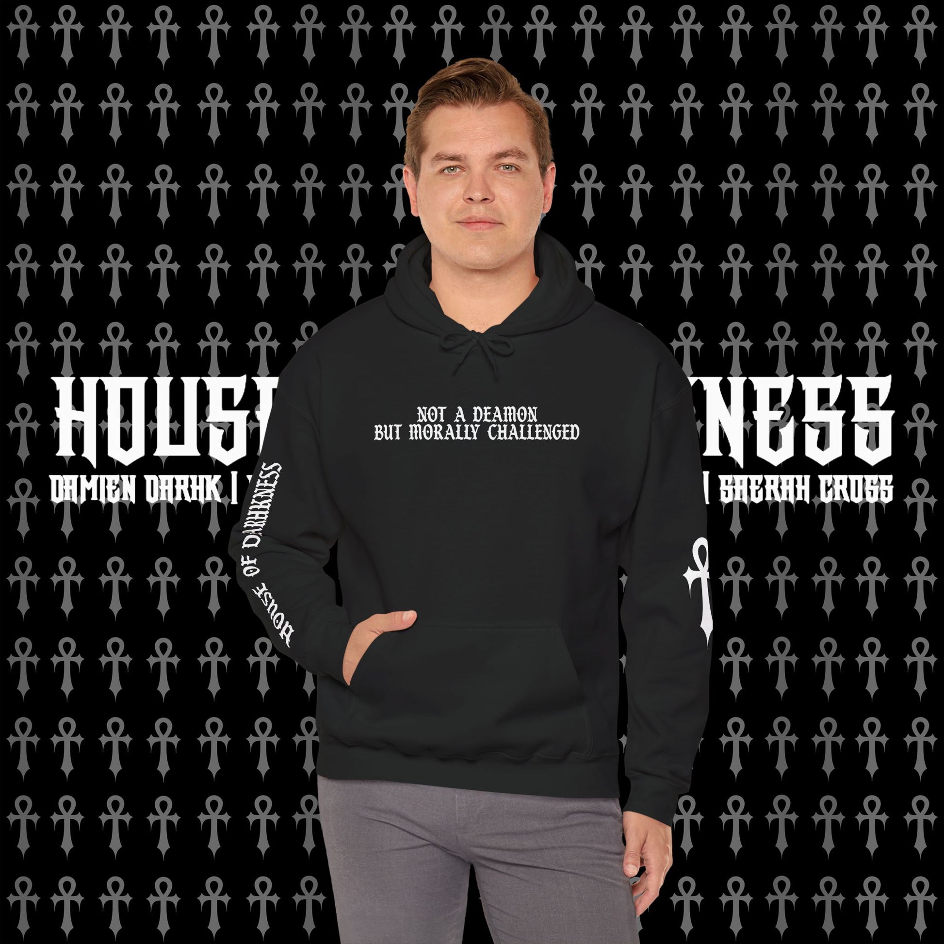 Not a Demon but Morally Challenged Hoodie