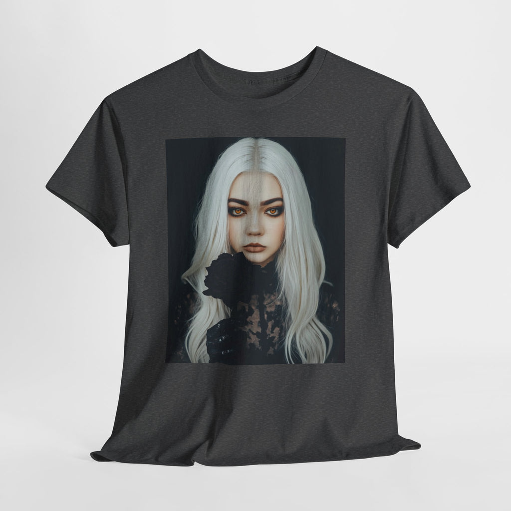 Digitally Autographed Vampyro Crimson Gothic Art Unisex Tee, Halloween Shirt, Alternative Fashion, Spooky Graphic Tee, Witchy Aesthetic Clothing, Edgy Outfit Idea