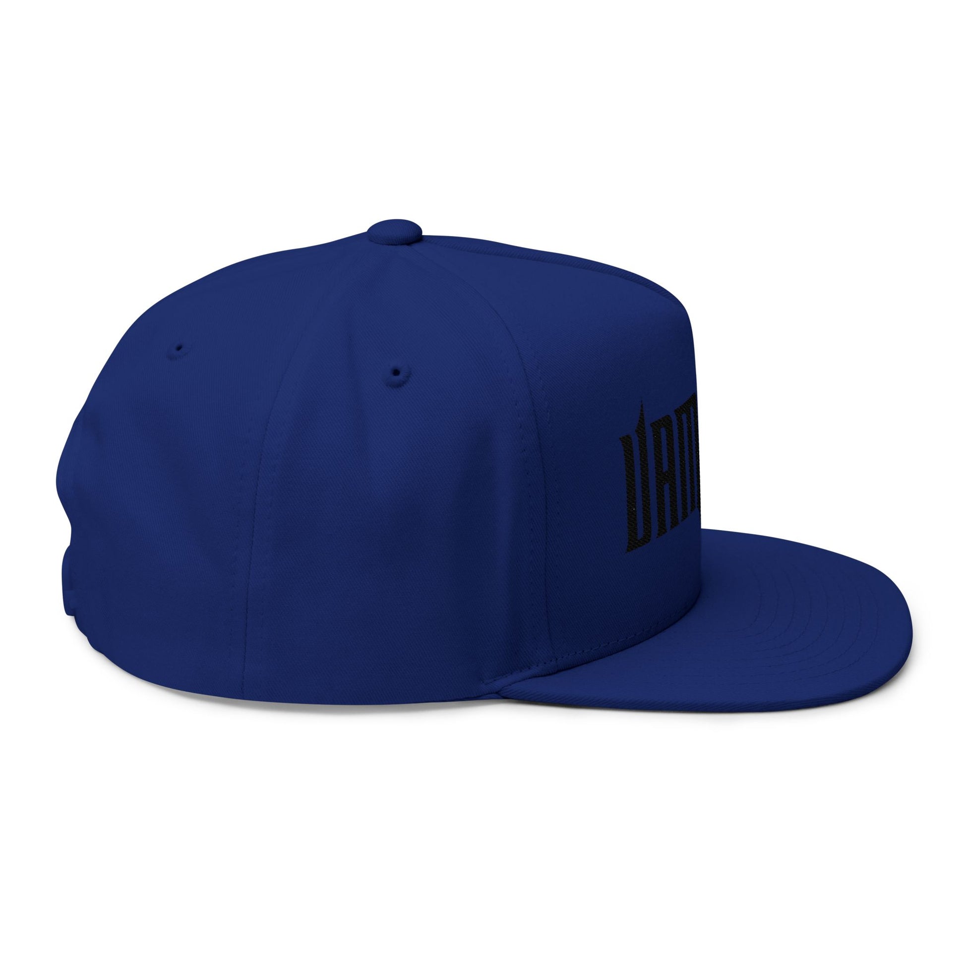 Vampyro Flat Bill Cap - Trendy Streetwear Hat for Urban Style, Perfect for Festivals, Outdoor Events, and Everyday Wear, Adjustable Cap