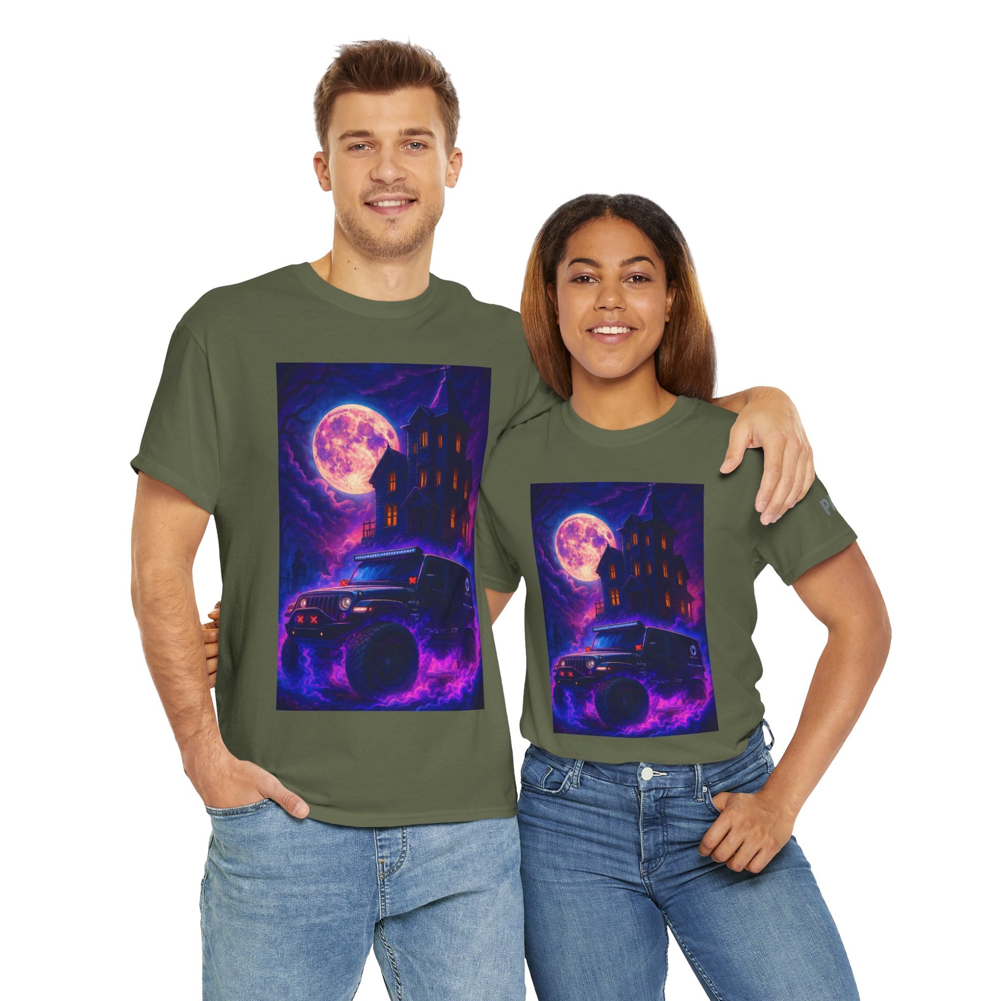 Pap Jeep Enthusiast Heavy Cotton Tee with Haunted Design | Ideal for Halloween, Casual Wear, Gift for Ghost Lovers, Fun Parties, Unique Wardrobe [...]