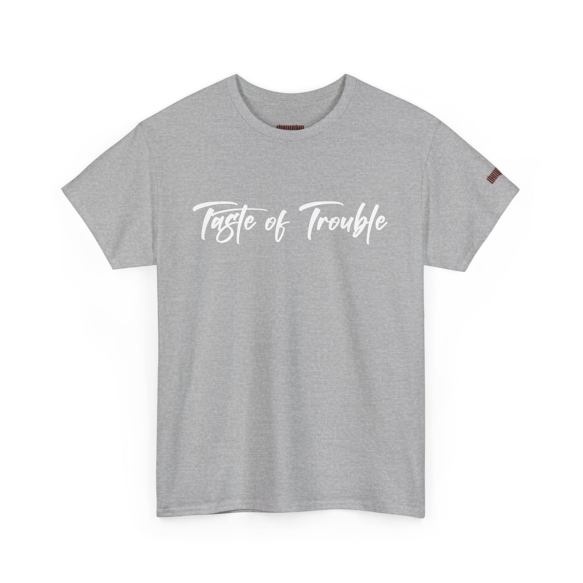 Taste of Trouble Vampyro Crimson Lyrics Unisex Heavy Cotton Tee - Casual Comfort, Everyday Wear, Gift for Friends, Stylish Casual Tee, Versatile Fashion