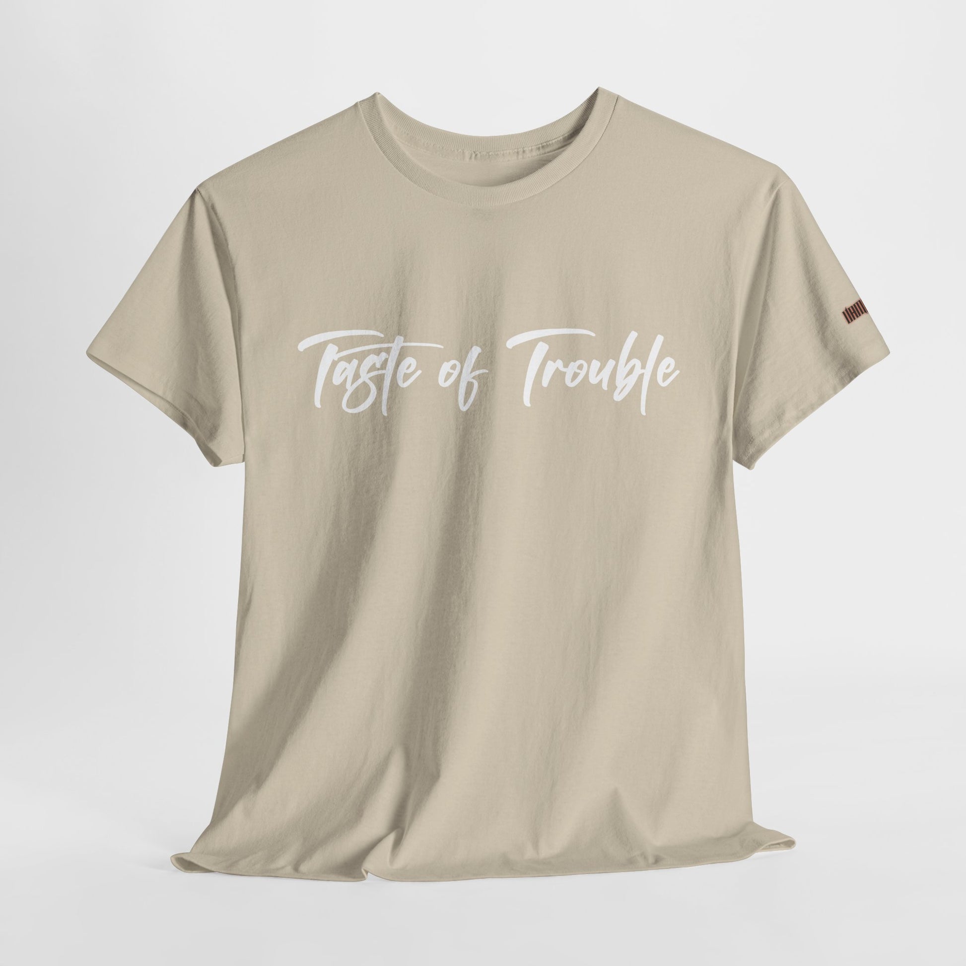 Taste of Trouble Vampyro Crimson Lyrics Unisex Heavy Cotton Tee - Casual Comfort, Everyday Wear, Gift for Friends, Stylish Casual Tee, Versatile Fashion