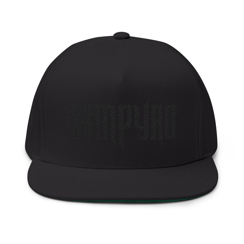 Vampyro Flat Bill Cap - Trendy Streetwear Hat for Urban Style, Perfect for Festivals, Outdoor Events, and Everyday Wear, Adjustable Cap