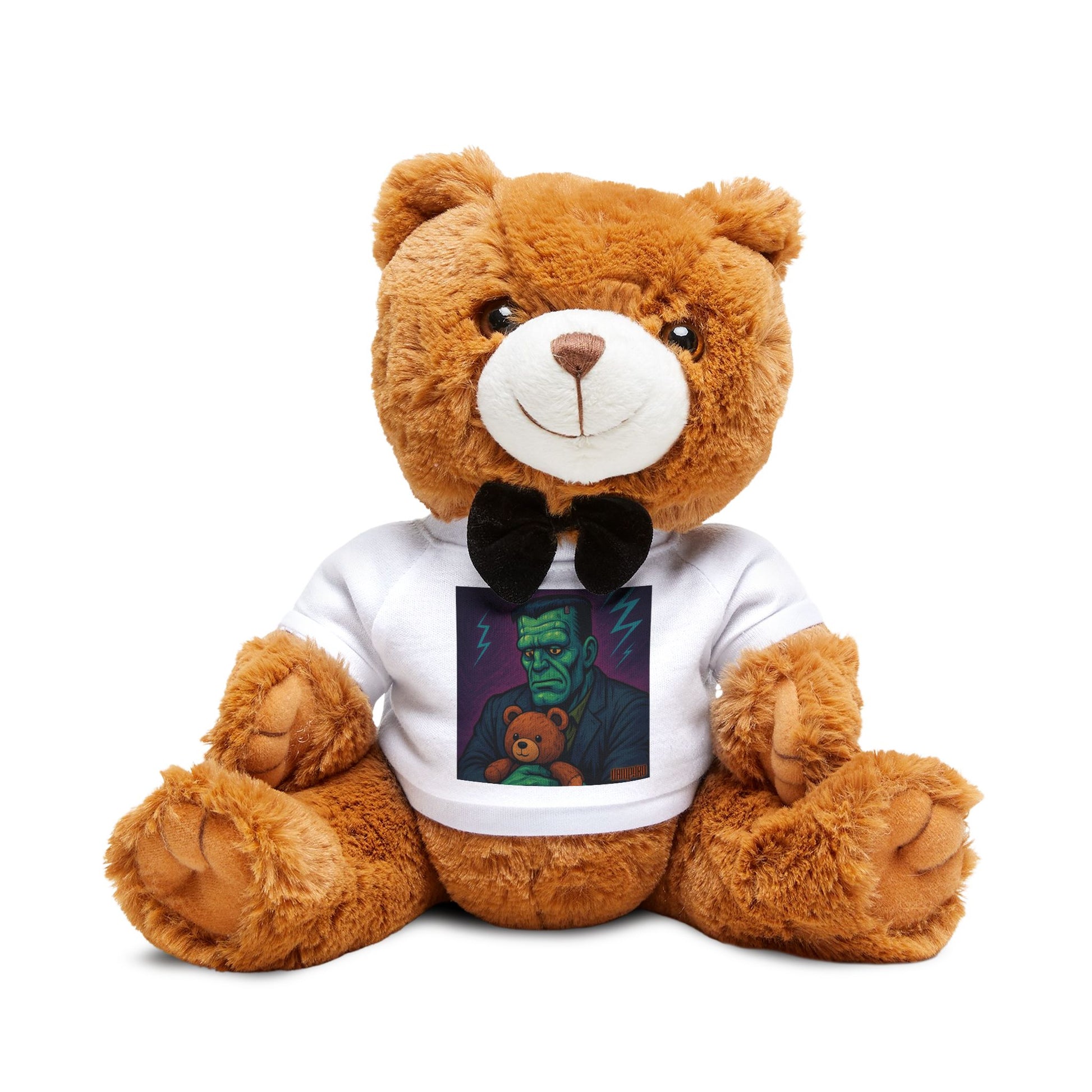 Frankenstein Teddy Bear Plush, Cute Gift for Kids, Stuffed Animal for Halloween, Personalized Teddy with T-Shirt, Cozy Decor for All [...]