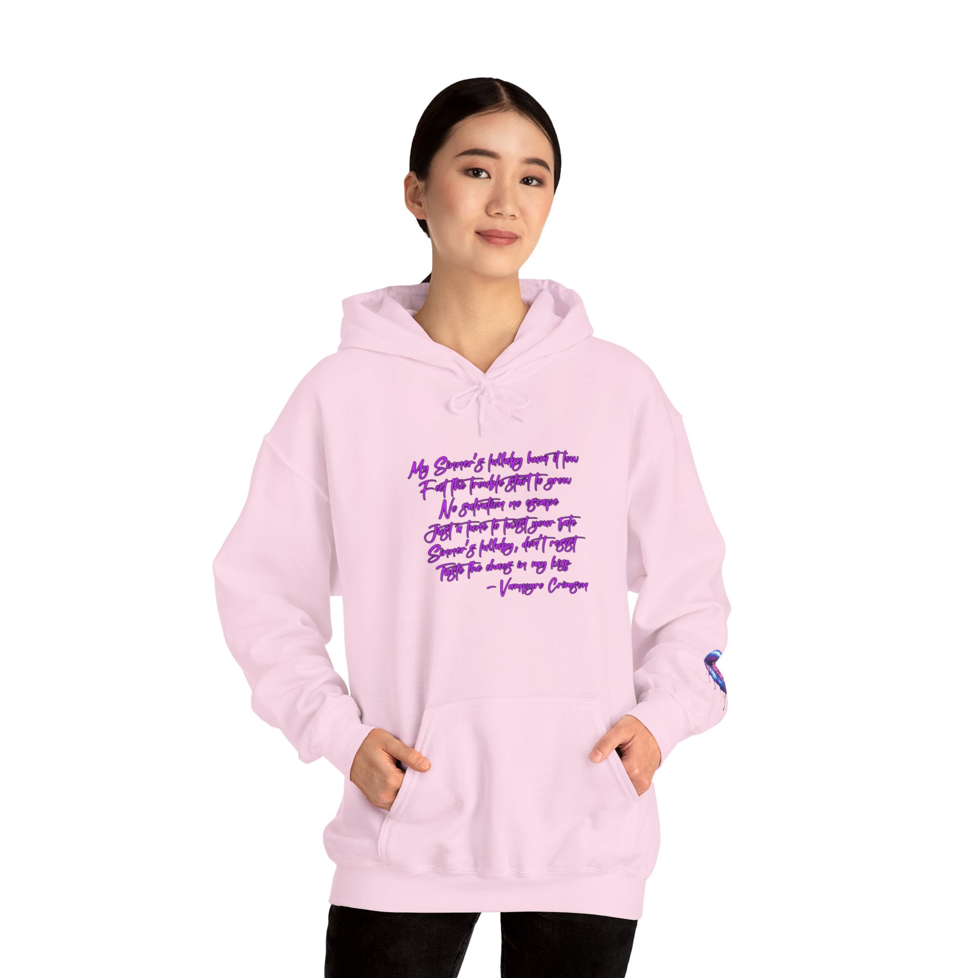 Taste of Trouble Inspirational Hoodie for Creative Souls, Motivational Sweatshirt, Unisex Heavy Blend, Modern Casual Wear, Gift for Artists, Trendy [...]